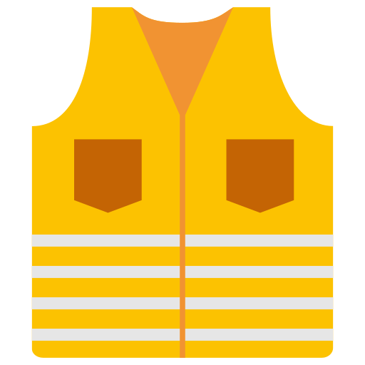 High visibility vest Generic Flat icon
