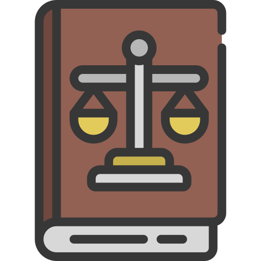 Law book Juicy Fish Soft-fill icon