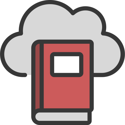 Cloud library Juicy Fish Soft-fill icon