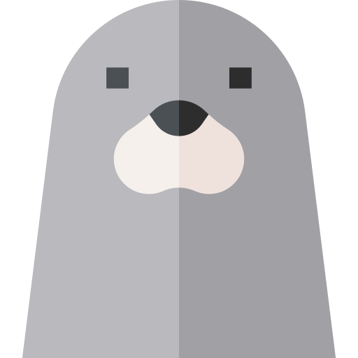 Seal Basic Straight Flat icon