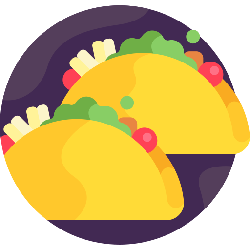 taco's Detailed Flat Circular Flat icoon
