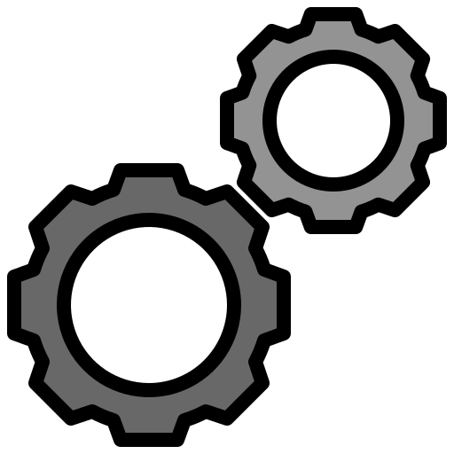 ingranaggio Surang Lineal Color icona