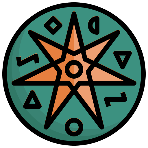 astrología Surang Lineal Color icono