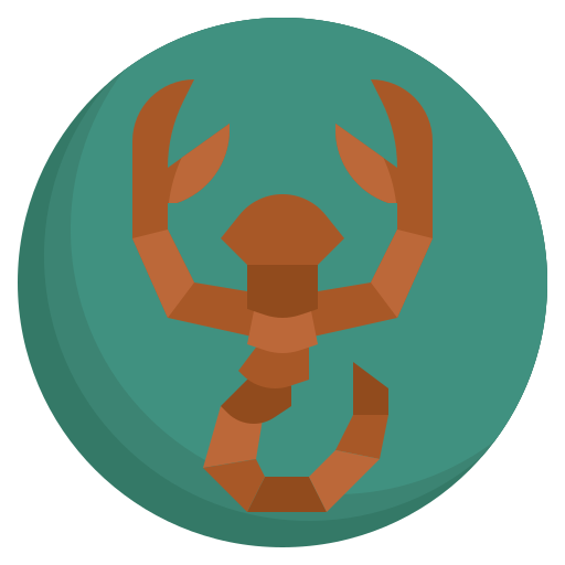 skorpion Surang Flat icon