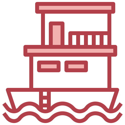 Houseboat Surang Red icon