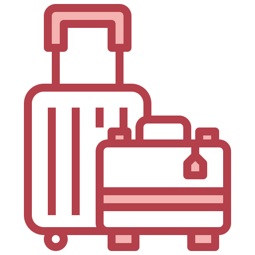 Suitcase Surang Red icon