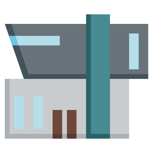 Modern house Surang Flat icon