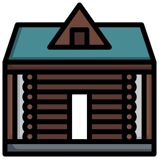 木の家 Surang Lineal Color icon
