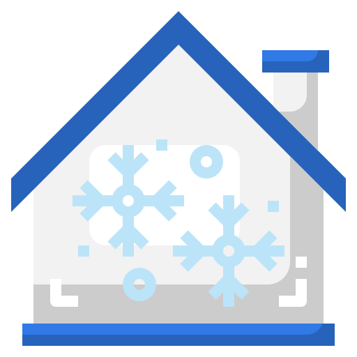 Snowflake Surang Flat icon