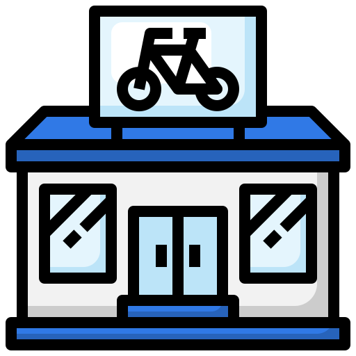 Магазин велосипедов Surang Lineal Color иконка