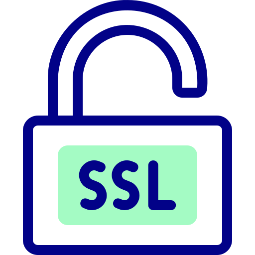 ssl Detailed Mixed Lineal color icon