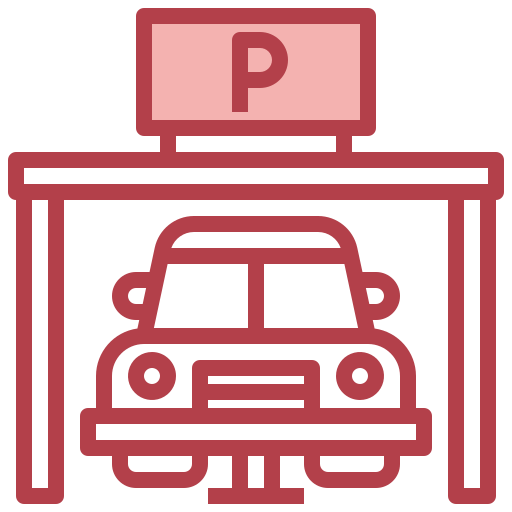 parking Surang Red ikona