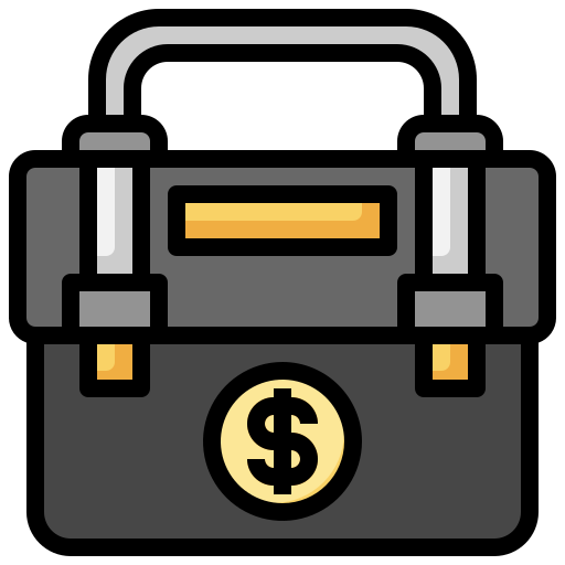 Briefcase Surang Lineal Color icon