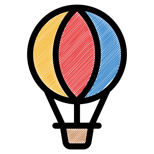 heißluftballon Generic Outline Color icon