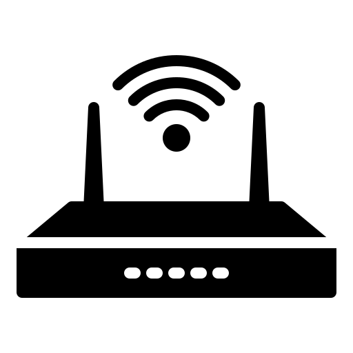 roteador Generic Glyph Ícone