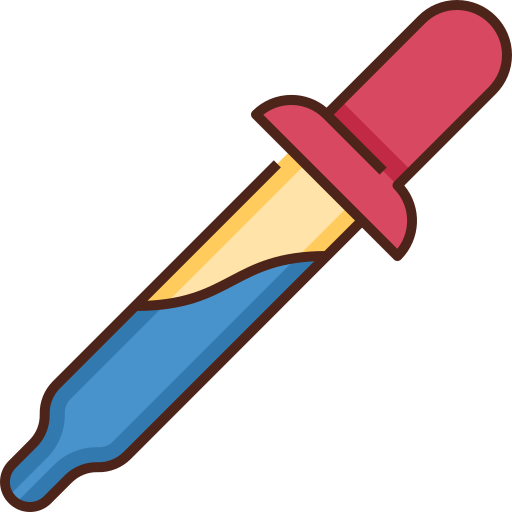 pipette Generic Outline Color icon