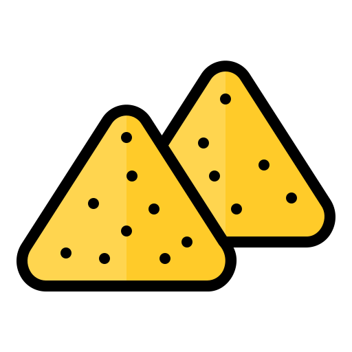 nachos Generic Outline Color icon