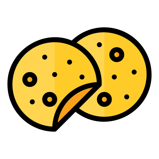 tortilla Generic Outline Color icono