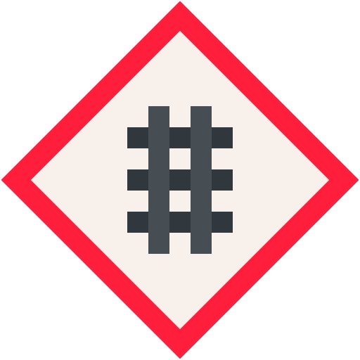 Дорожный знак Generic Flat иконка