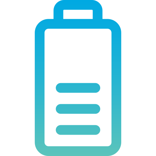 batterij status Generic Gradient icoon