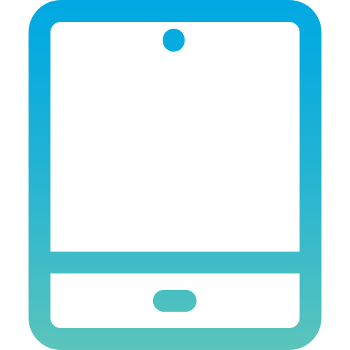 tablet Generic Gradient icoon