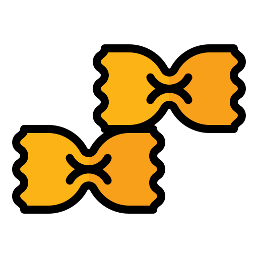 Farfalle Generic Outline Color icon