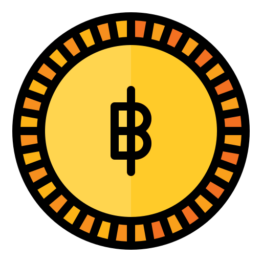 Baht Generic Outline Color icon