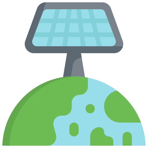 Солнечная батарея Generic Flat иконка