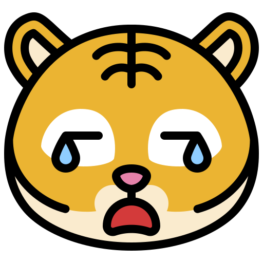 Cry Generic Outline Color icon