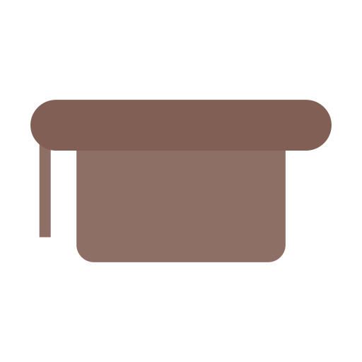 czapka maturalna Generic Flat ikona