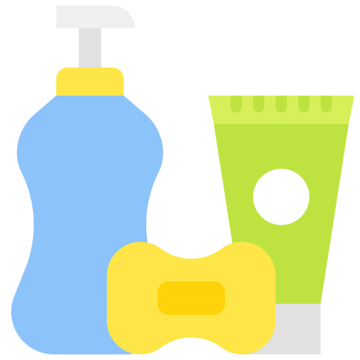 productos de higiene Generic Flat icono