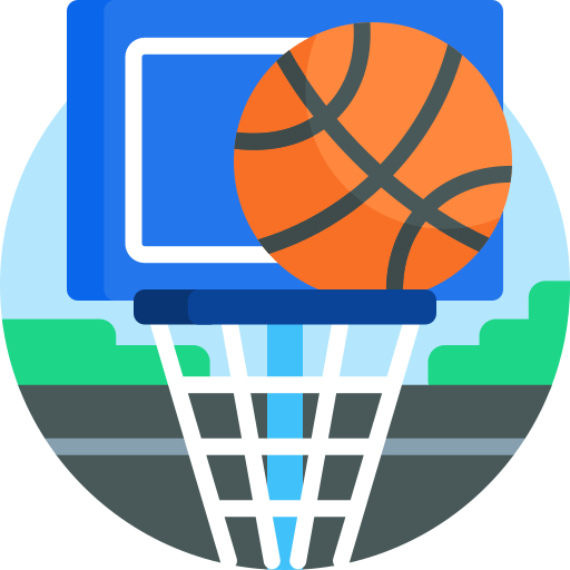 pallacanestro Detailed Flat Circular Flat icona