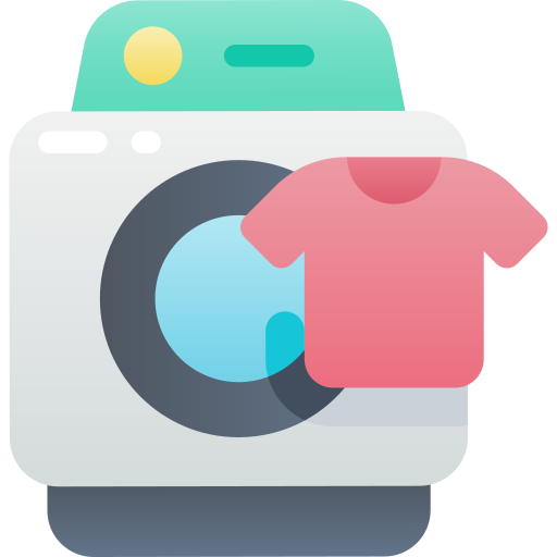 洗濯機 Kawaii Star Gradient icon
