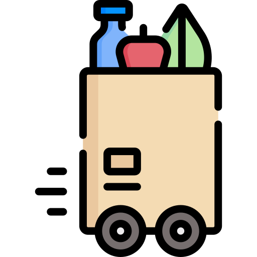 Grocery bag Special Lineal color icon