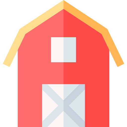 Barn Basic Straight Flat icon
