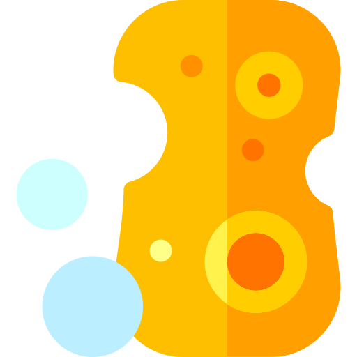esponja Basic Rounded Flat icono