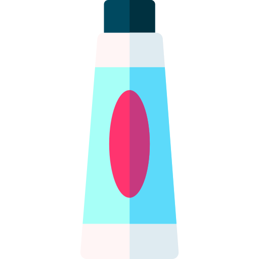 Toothpaste Basic Rounded Flat icon