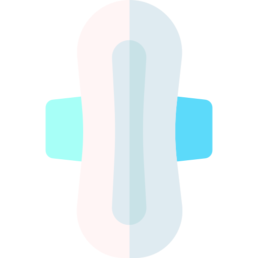 Sanitary towel Basic Rounded Flat icon