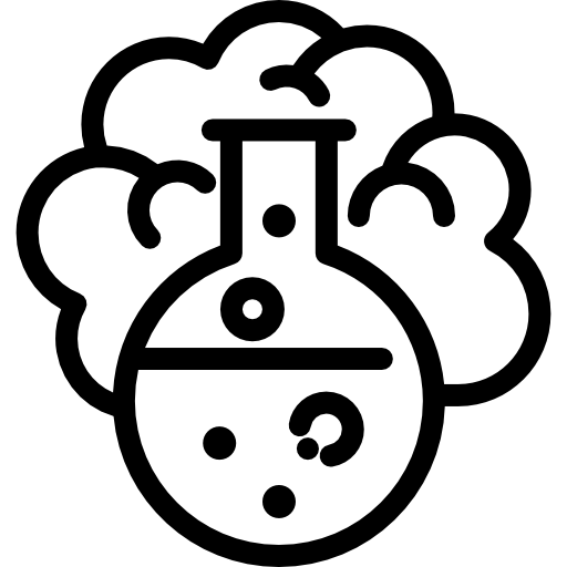 화학 Detailed Rounded Lineal icon