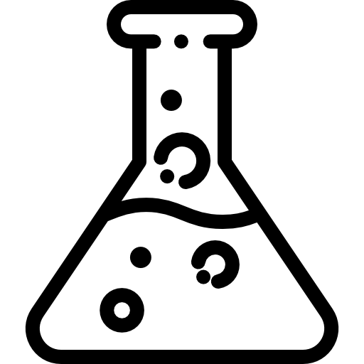フラスコ Detailed Rounded Lineal icon