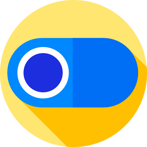 schalter Flat Circular Flat icon