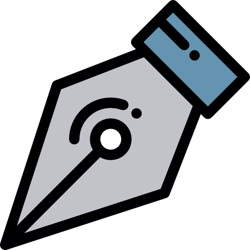 Pen Detailed Rounded Lineal color icon