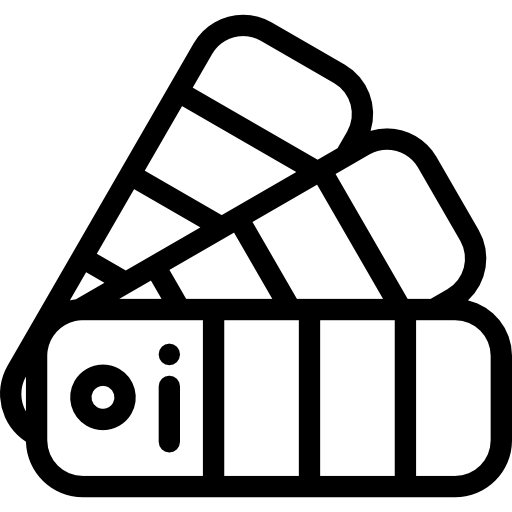 Пантоне Detailed Rounded Lineal иконка
