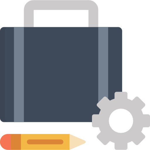 Briefcase Special Flat icon