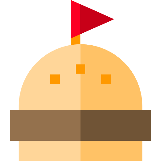 Burger Basic Straight Flat icon