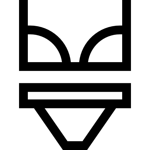 biancheria intima Basic Straight Lineal icona