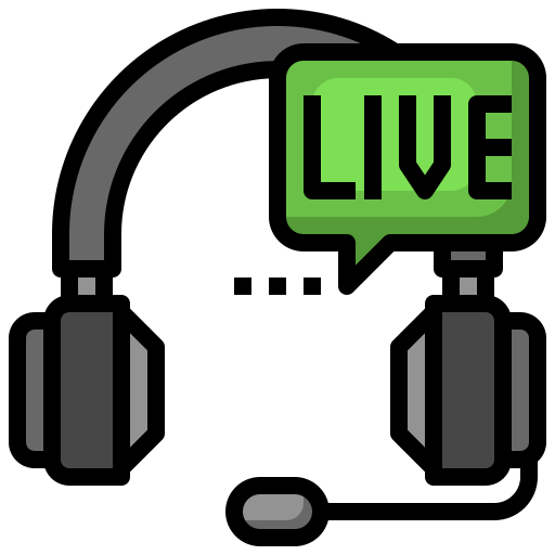 Live chat Surang Lineal Color icon