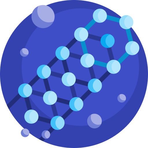 Nanotechnology Detailed Flat Circular Flat icon