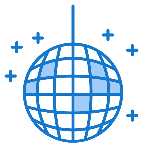 ディスコ Generic Blue icon