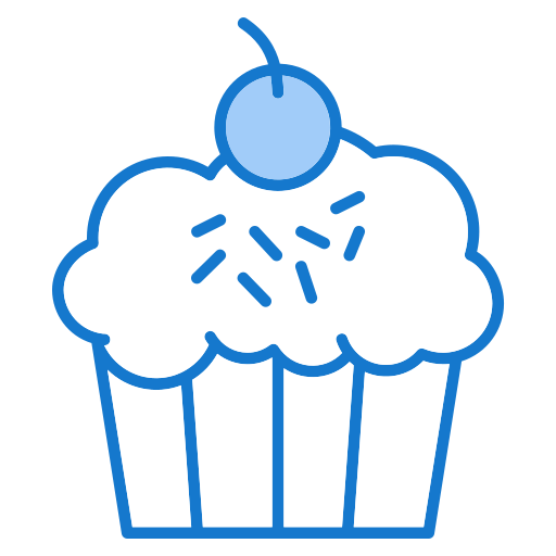 muffin Generic Blue Icône
